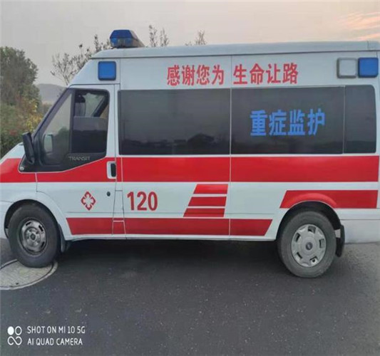 绥棱救护车出租服务案例3